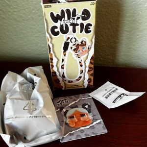 Wild But Cutie Phone Charm - New! (Open) - Denim Cutie (blue) - New/open